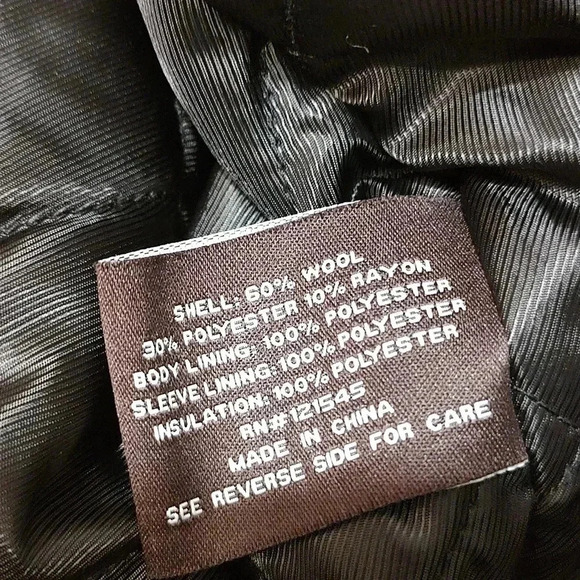 Michael Kors men's wool winter coat - Picture 6 of 9